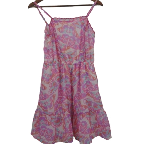Place Other - Place Plus Size Girls Pink Butterfly Tunic Top Blouse Shirt Summer Clothes XXL